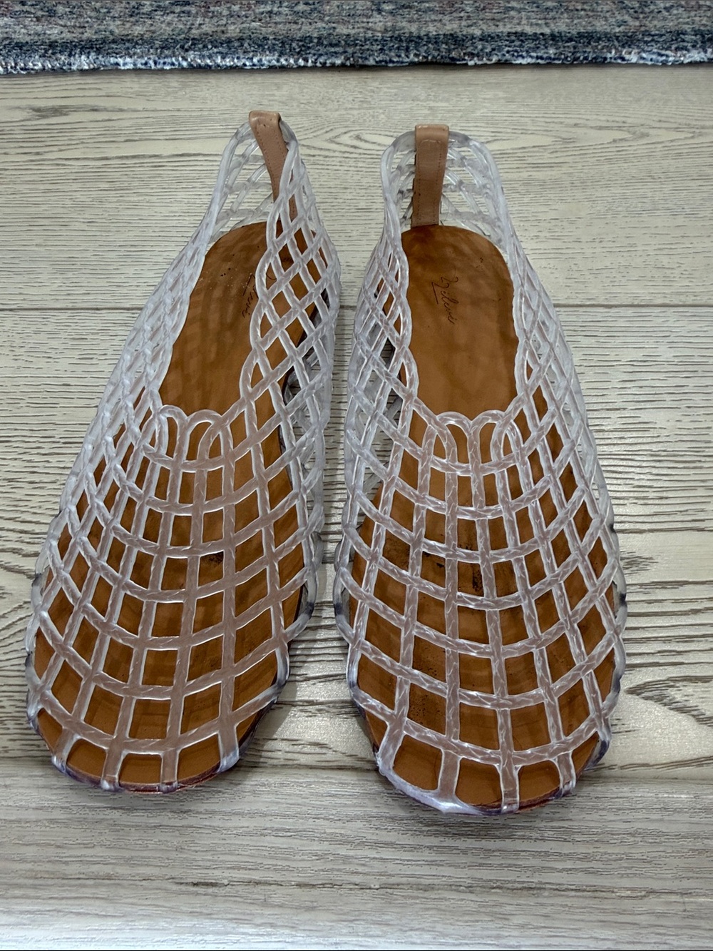 Women's Clear Cage Slip-On Sandals - Neutral